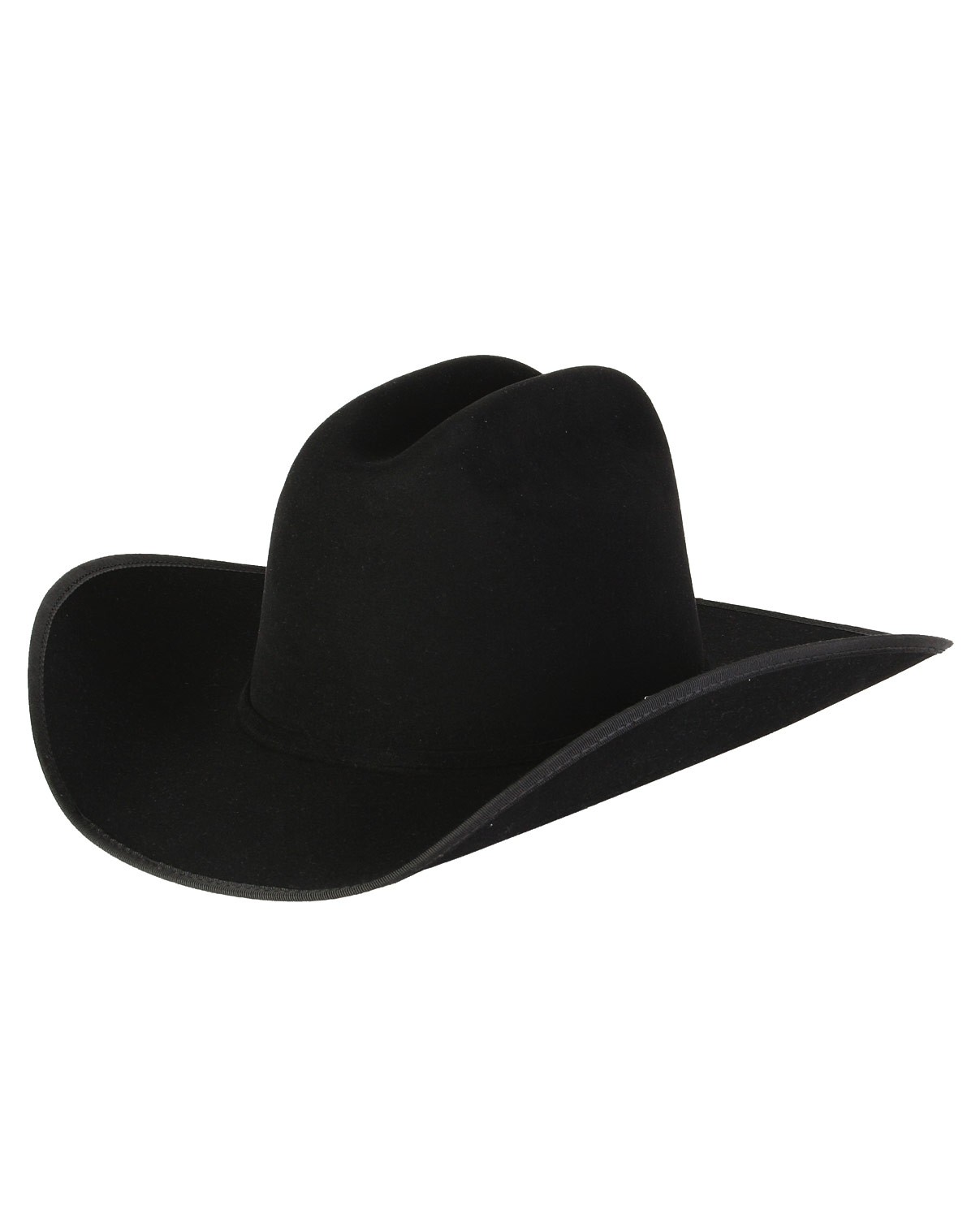 black felt hat