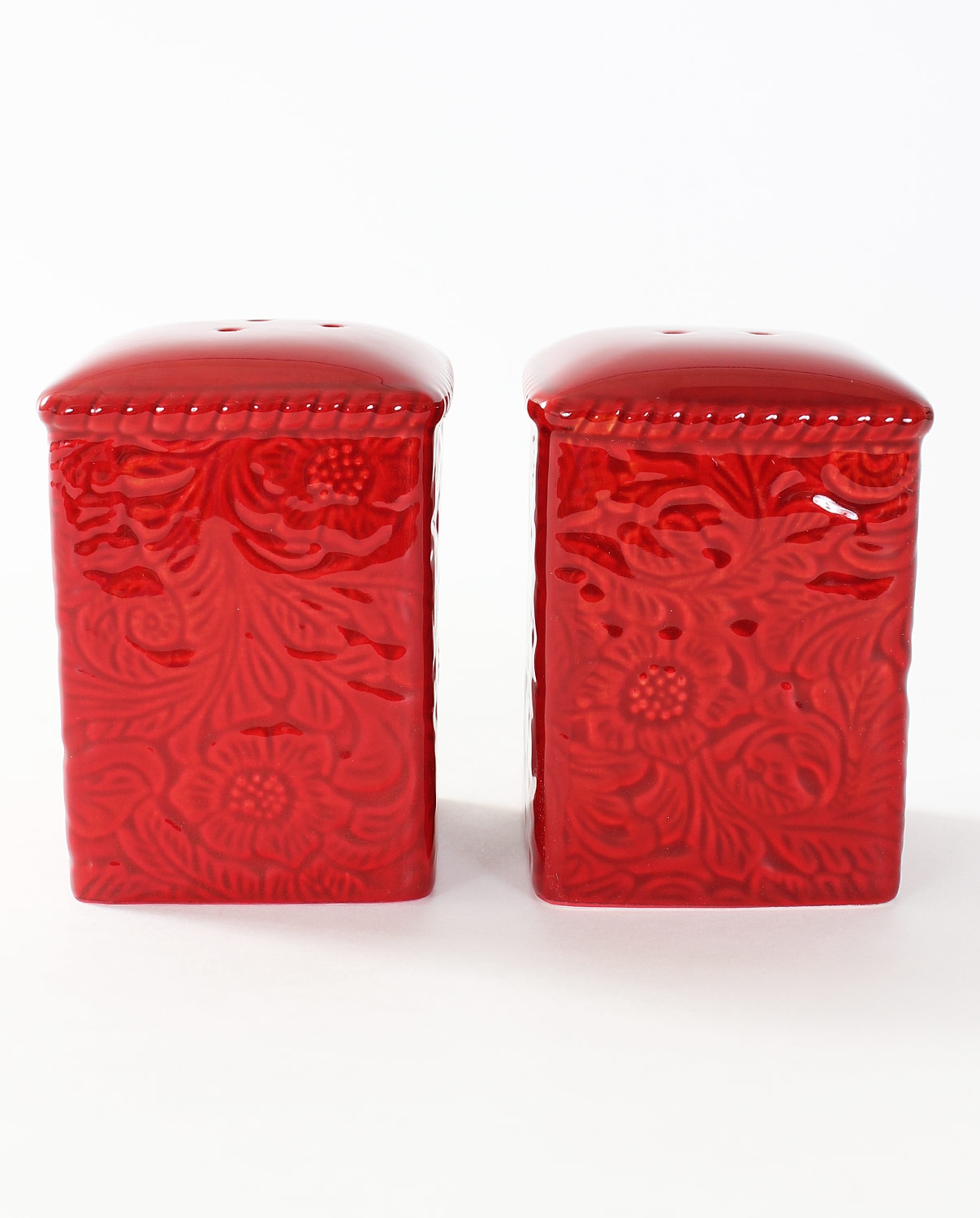 red salt & pepper shakers