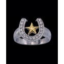 Montana Silversmiths® Horseshoe Star Ring