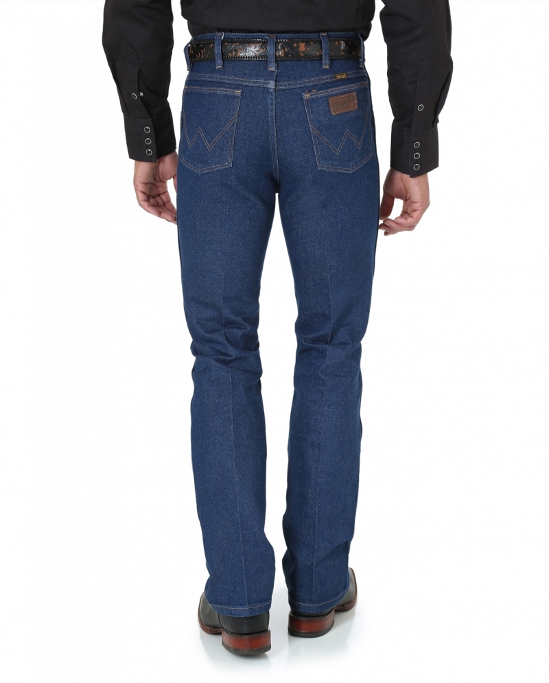 Men's Western Slim Fit Boot Cut Jeans 