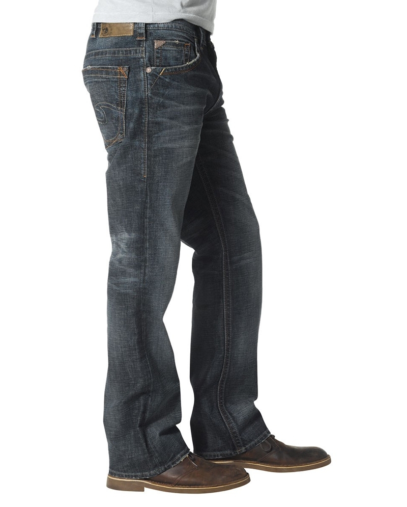 mens silver jeans gordie
