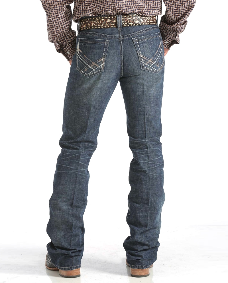 Ian Slim Fit Mid-Rise Bootcut Jeans 