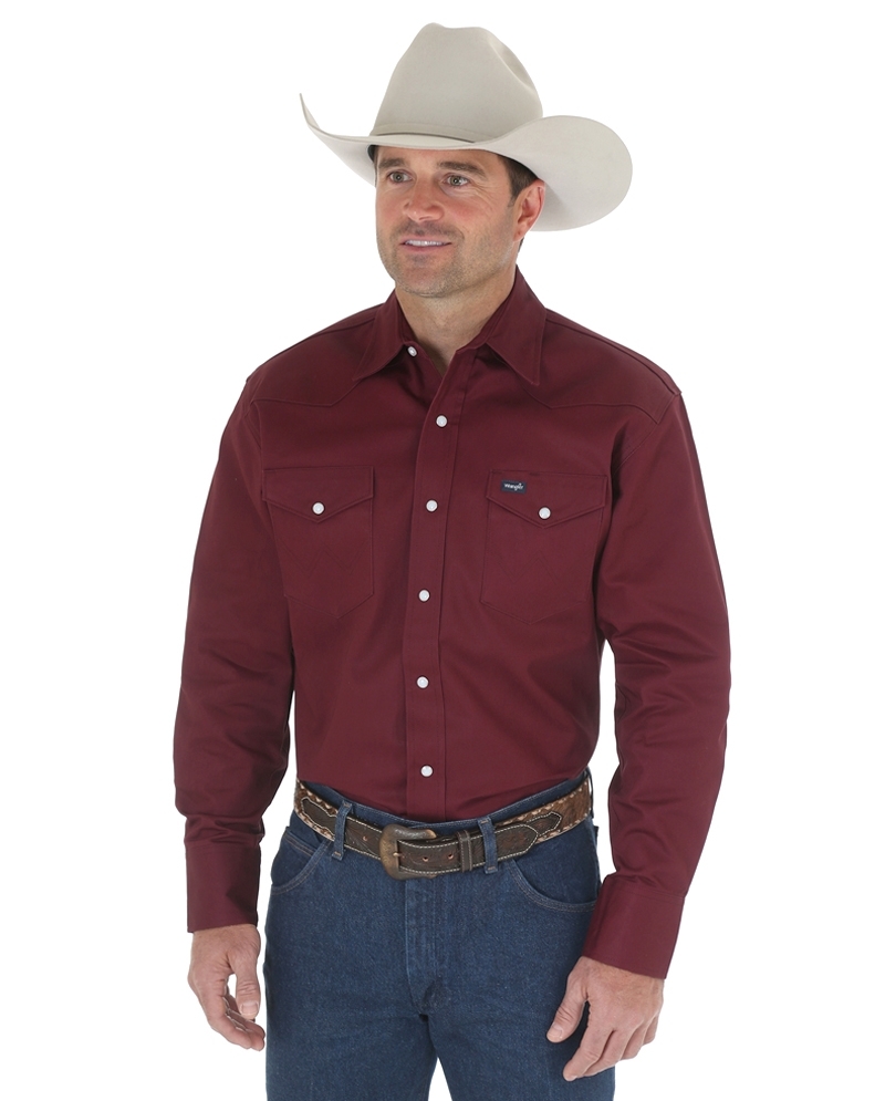 Western Work Shirts - Solids - Big 