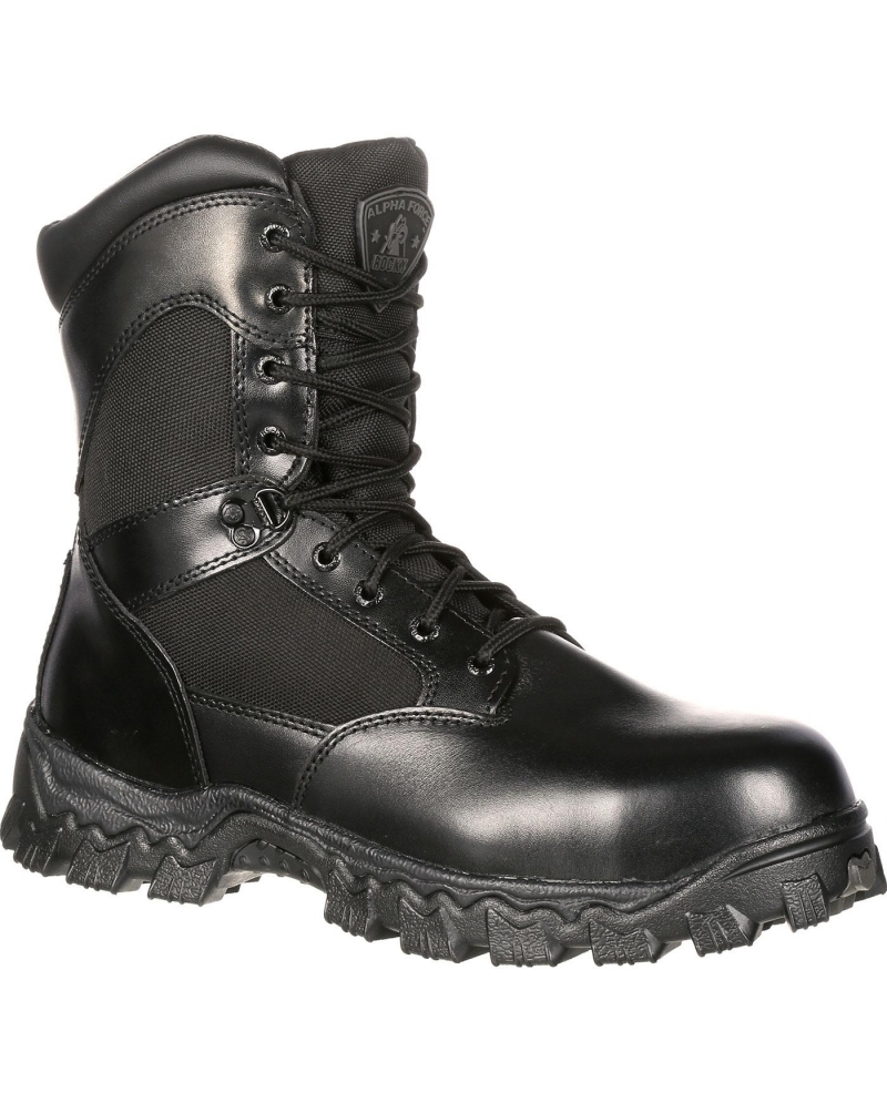 mens waterproof boots with zipper