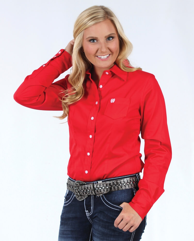 red shirt for ladies