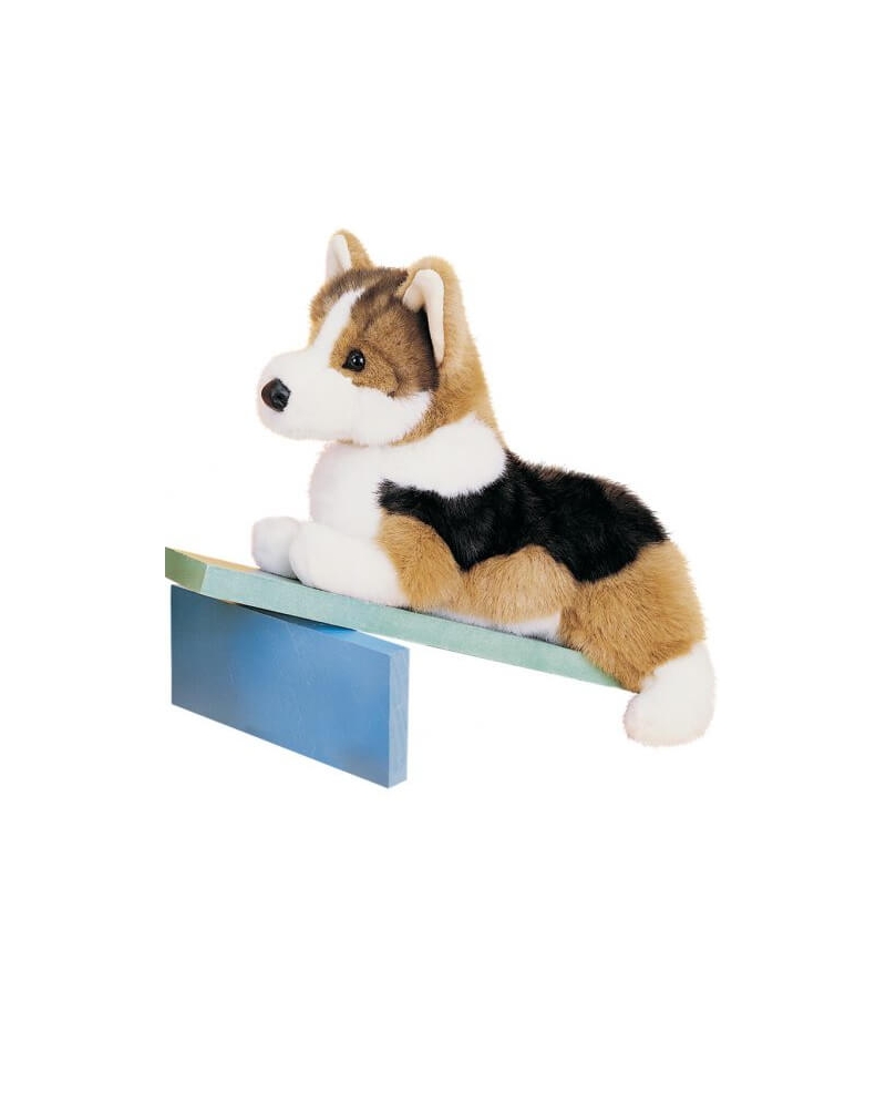  Douglas Kirby Tri-Colored Corgi Dog Plush Stuffed