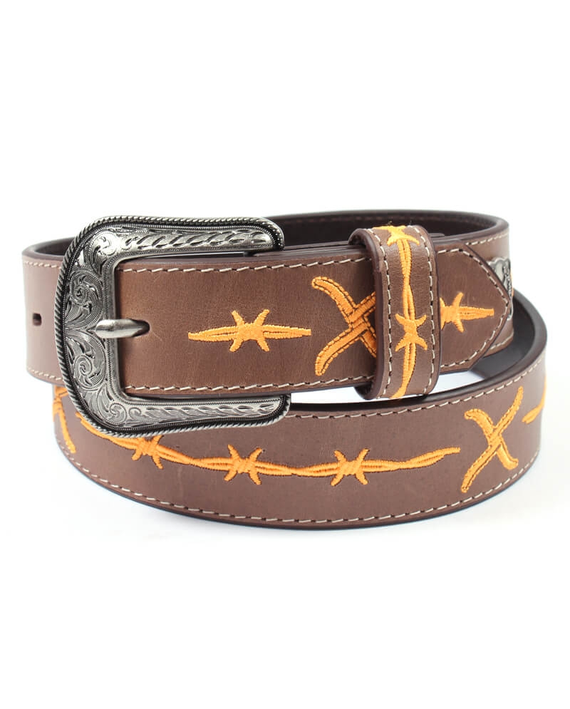 twisted x belts mens Belt Fort  X Barbwire Men's Orange Boots® Twisted  Brands