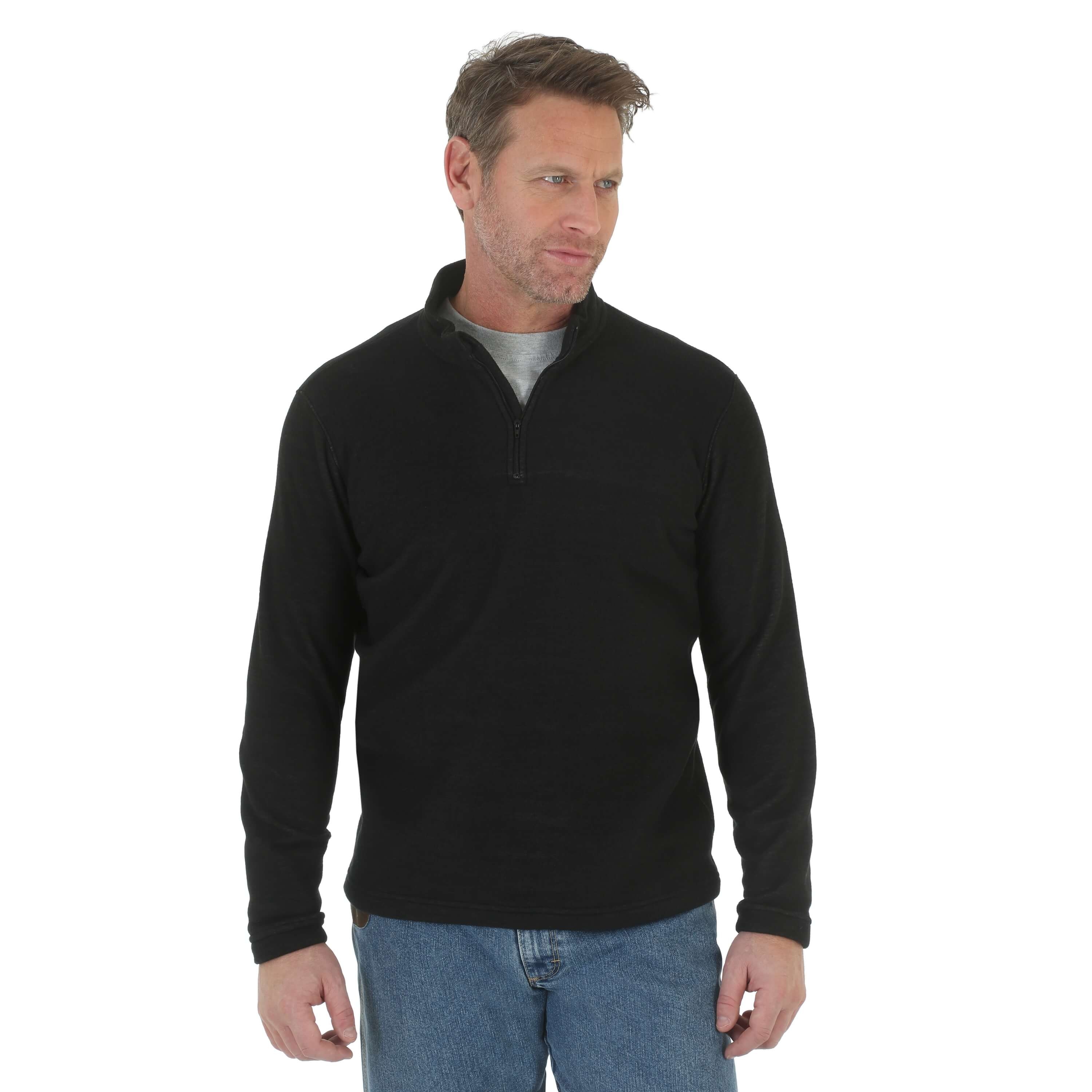 big and tall quarter zip sweatshirt