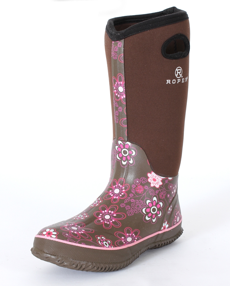 ladies rubber boots