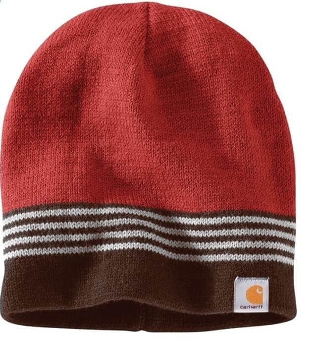 striped carhartt hat