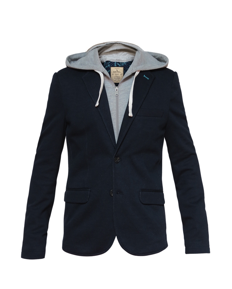 blazer with hoodie mens