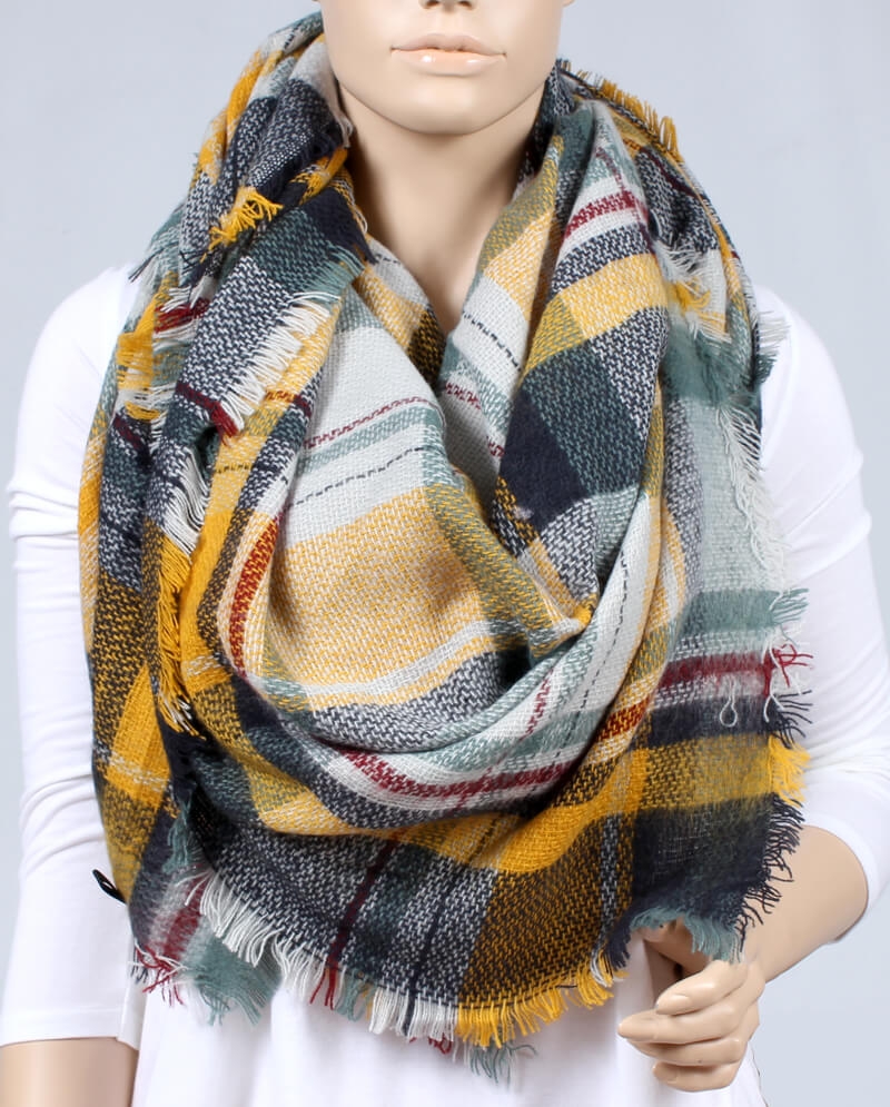 ladies blanket scarf