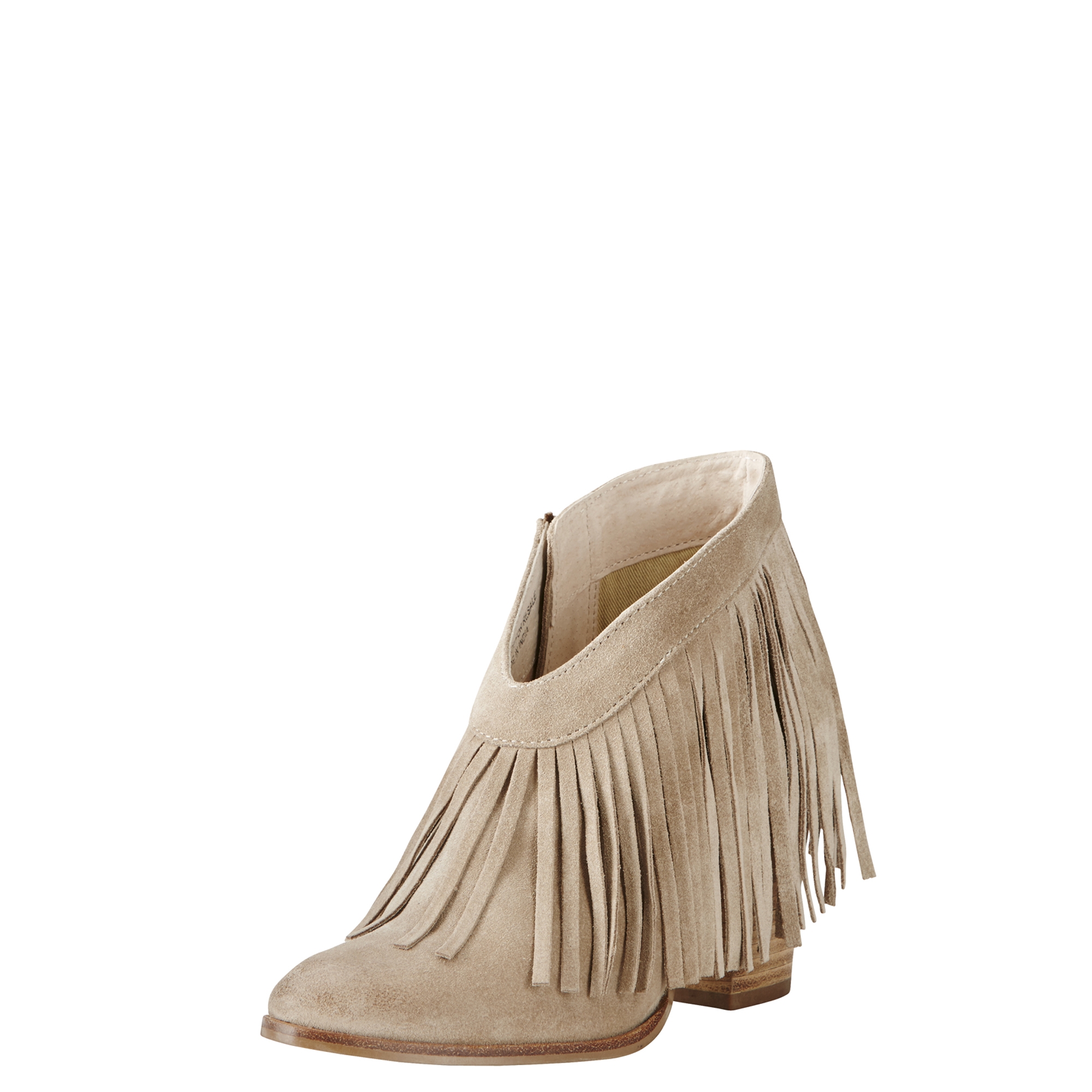 ariat fringe booties