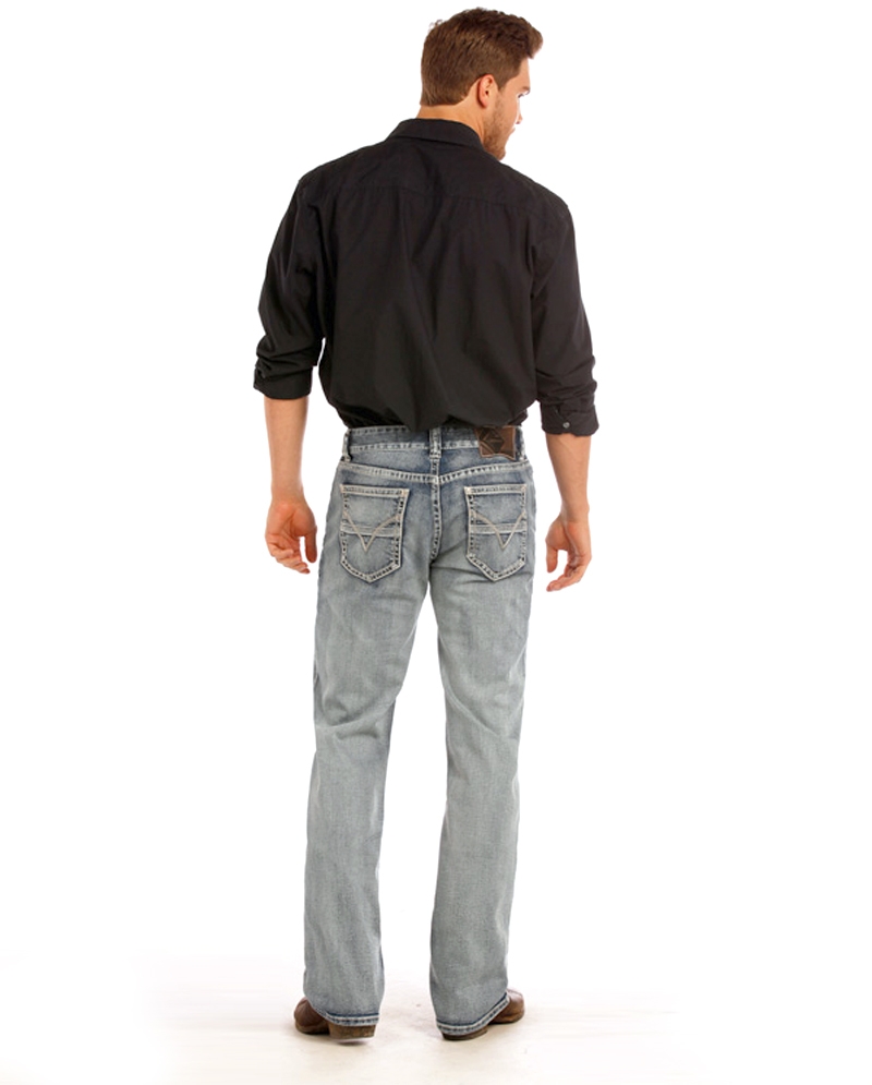 rock & roll cowboy jeans double barrel relaxed fit