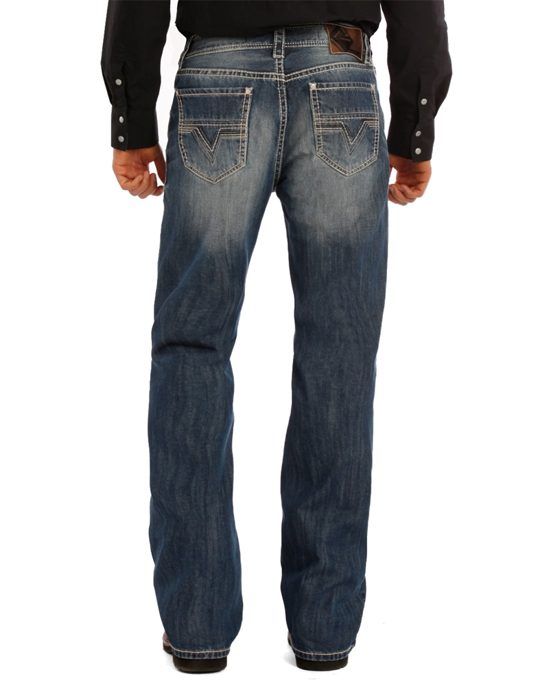 mens rock and roll cowboy jeans