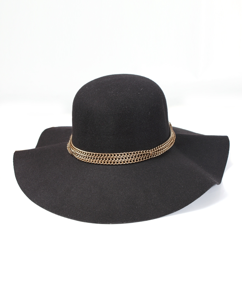 derby hat black