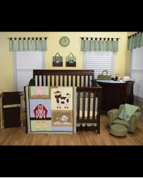Baby Barnyard Crib Bedding Set - 4 Piece - Fort Brands