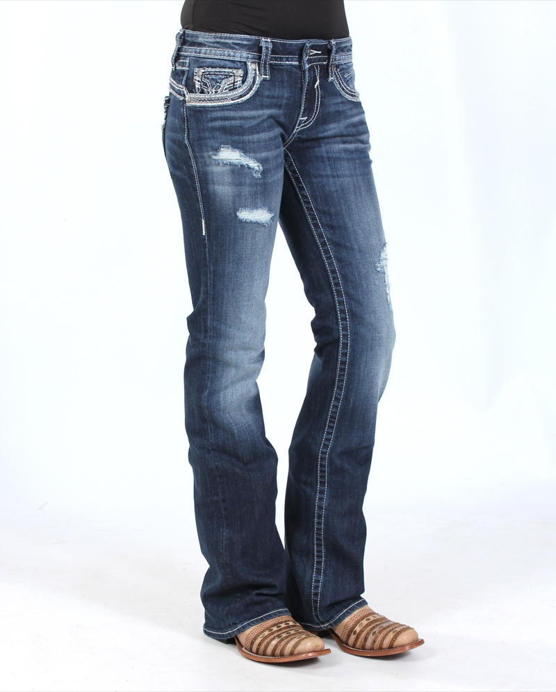 Vigoss® Ladies' Chelsea Boot Cut Jeans - Fort Brands