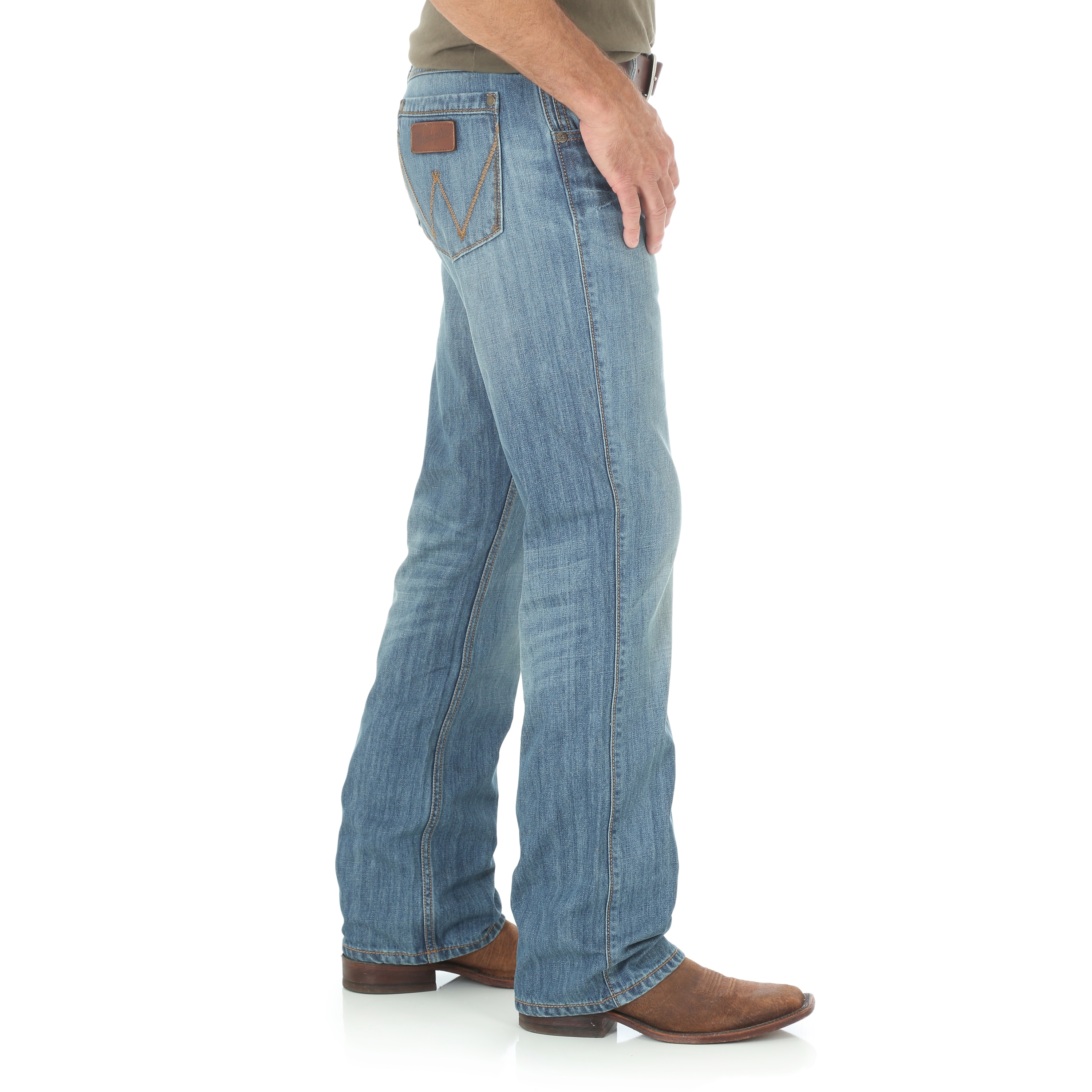 men's wrangler boot cut jeans