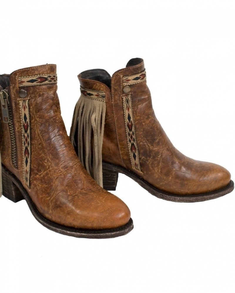 Corral Boots® Ladies' Brown Fringe 
