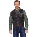 Cripple Creek® Men's Snap Front Boar Suede Vest - Tall