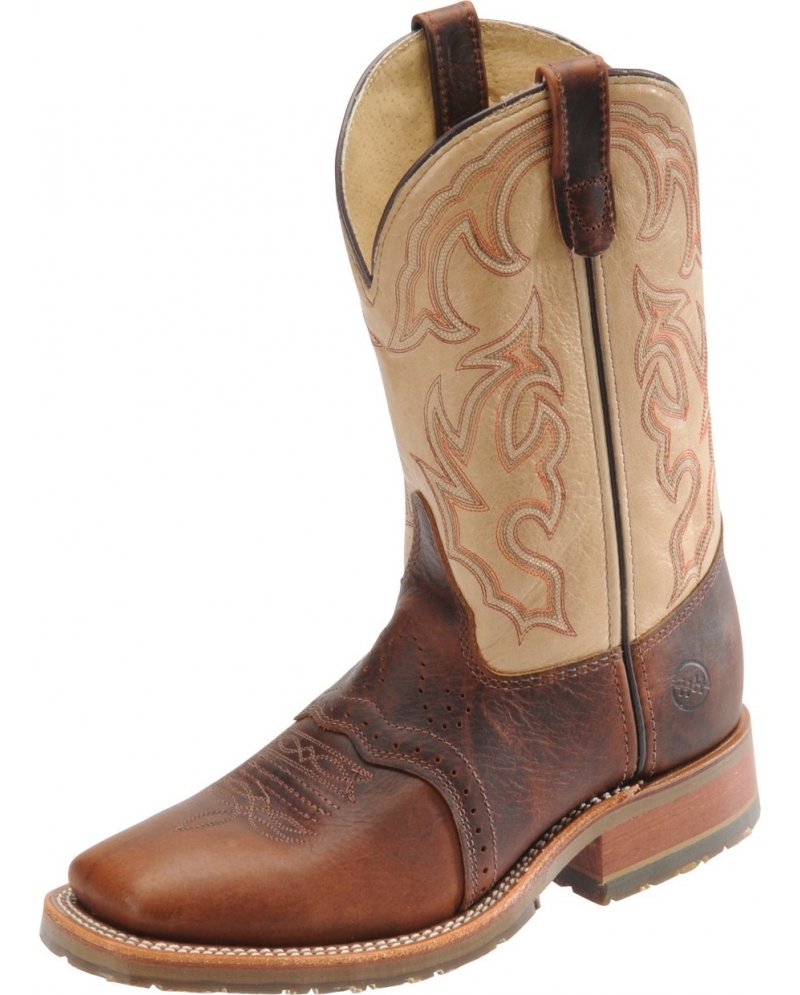 double h square toe cowboy boots
