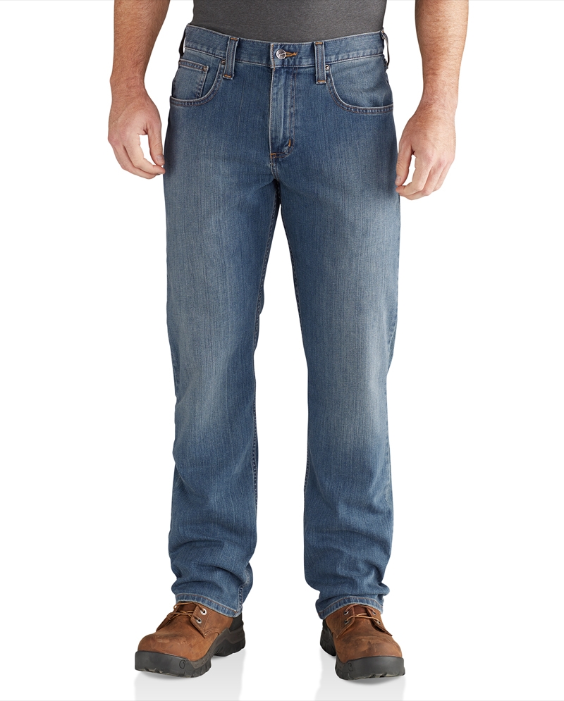 Carhartt® Men's Rugged Flex® Relaxed-Fit Straight-Leg Jeans - Fort Brands