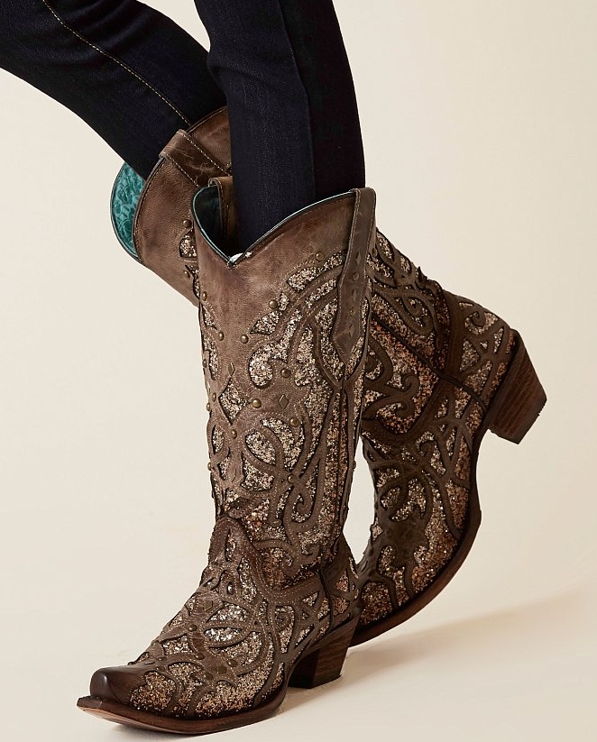 Trouwens stropdas Slepen Corral Boots® Ladies' Snip Top Glitter Boot - Fort Brands
