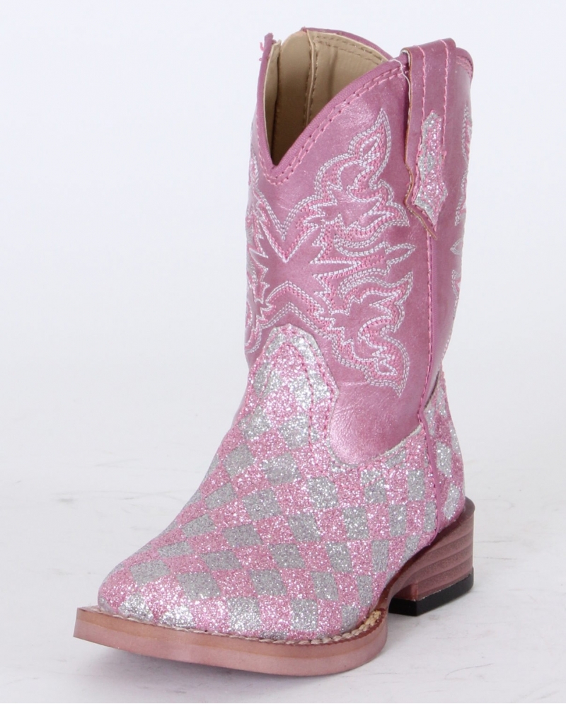 little girl glitter cowboy boots