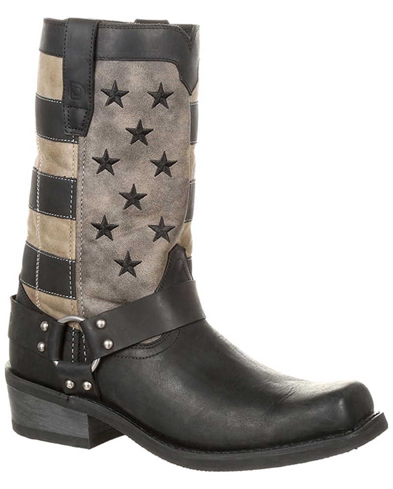 mens flag boots