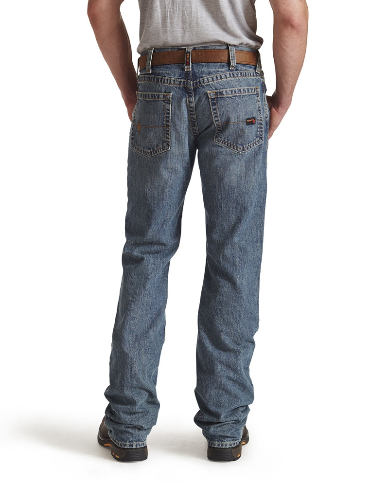 Ariat® Men's Flame Resistant M4 Low Rise Boot Cut Jeans - Fort Brands