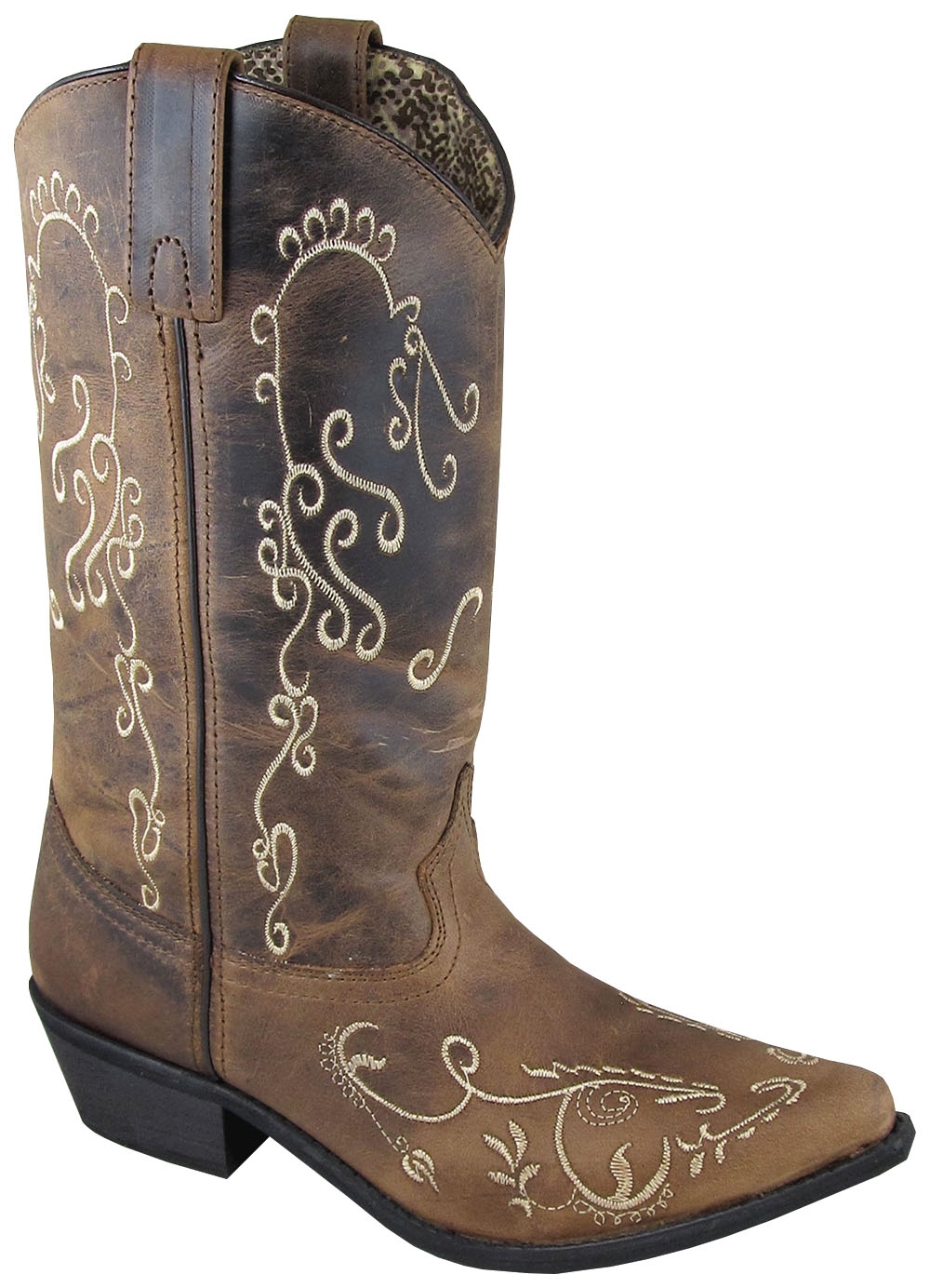 embroidered western boots