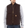 Carhartt® Men's Sandstone Duck Quilt Lined Arctic Vest