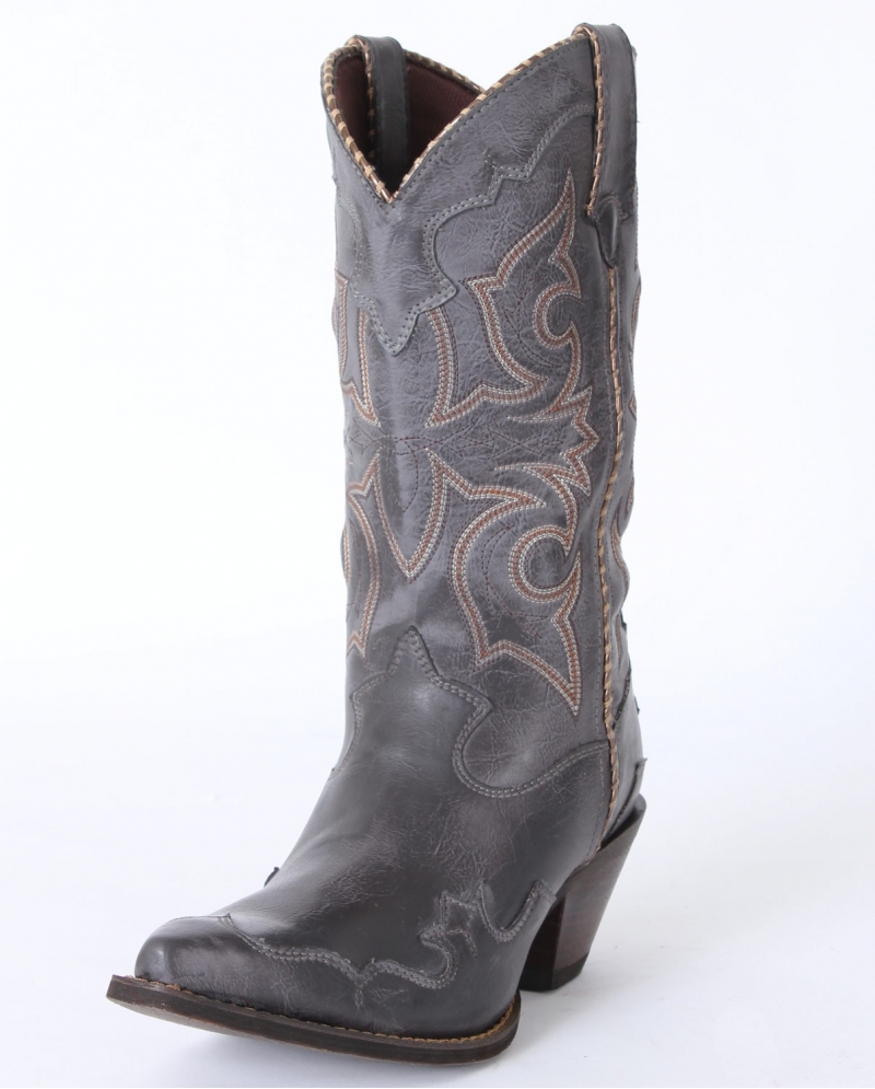 grey cowboy boots