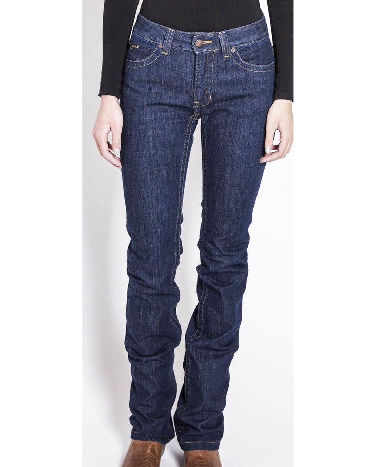 Kimes Ranch Womens Betty Mid Rise Jeans Dark Denim 12/34 selling seen on Yellowstone