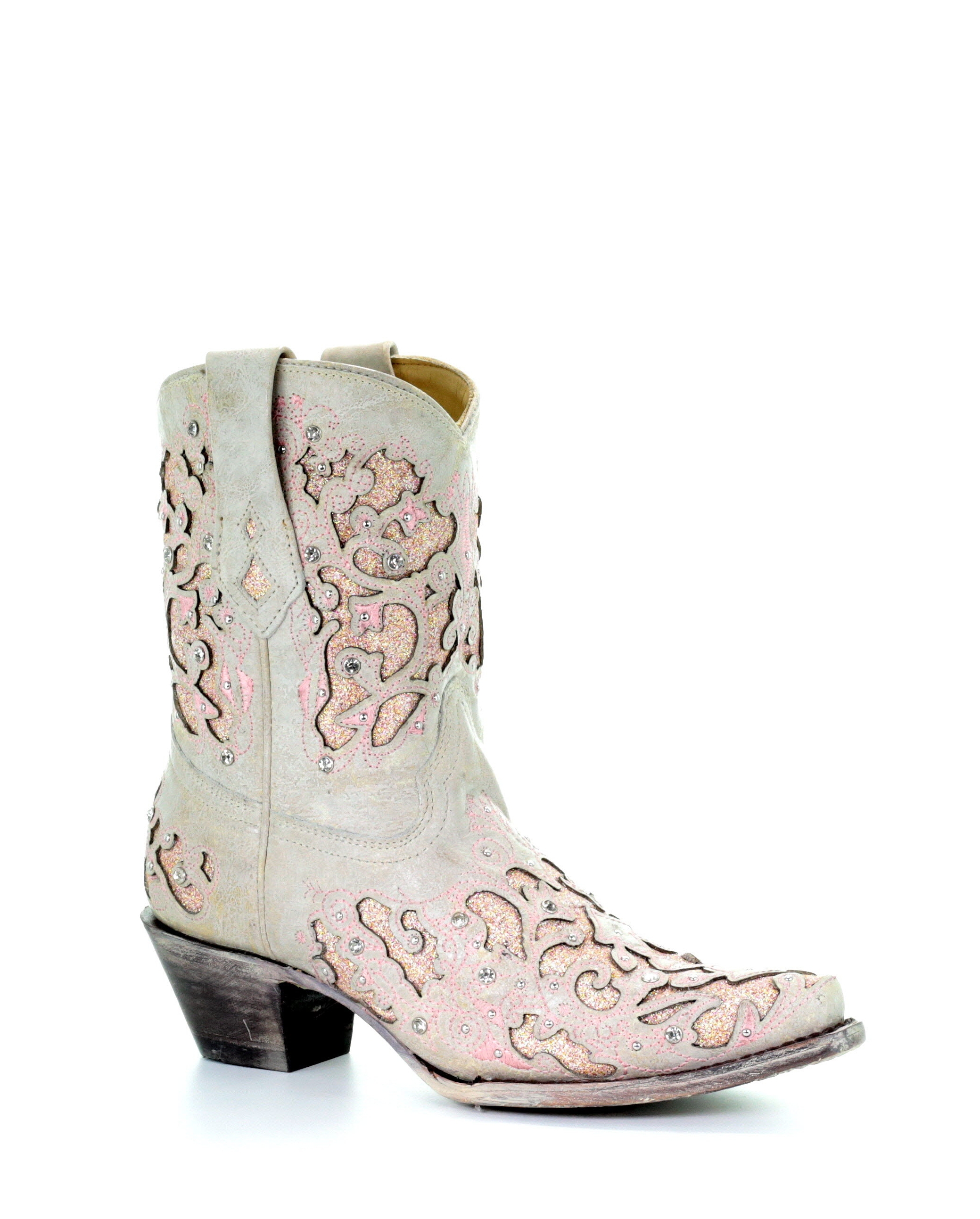 pink cowboy boots for ladies