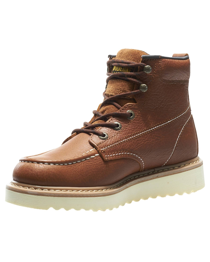 Buy > wolverine moc toe work boots > in stock