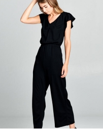 solid black jumpsuit