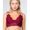 Ladies' Crochet Lace Bralette