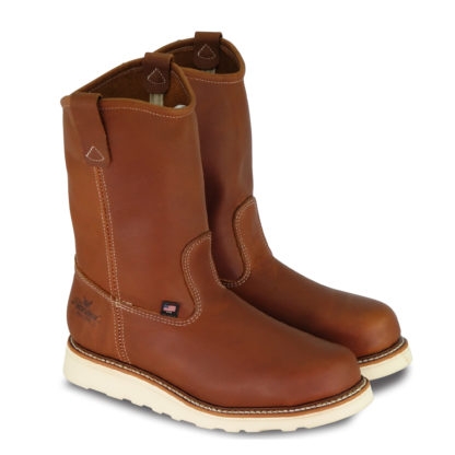 wedge sole safety toe work boots