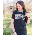 Crazy Train® Ladies' Real Dale Tee