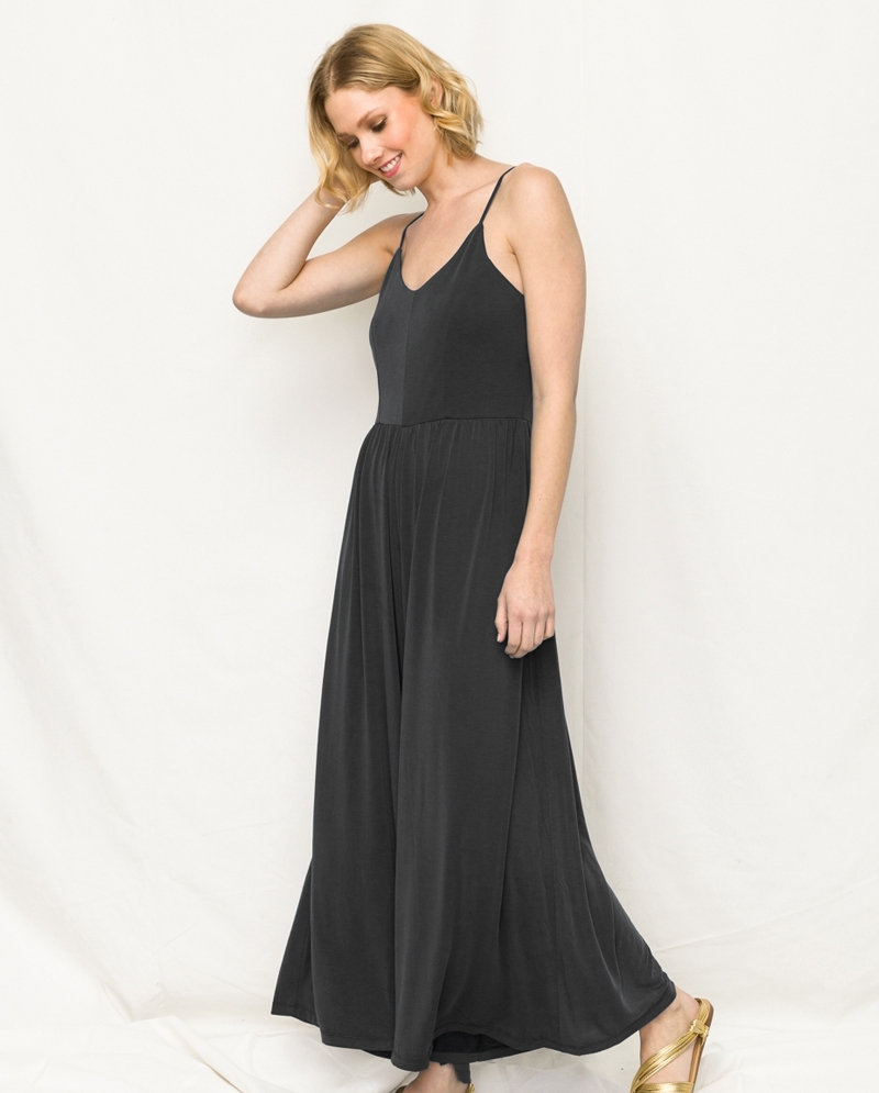 ladies wide leg jumpsuit