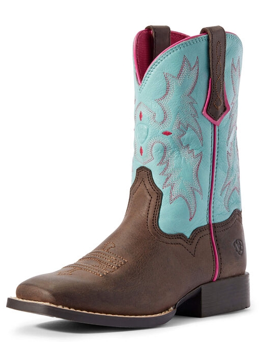 Ariat Kids Tombstone Western Boot Fort Brands