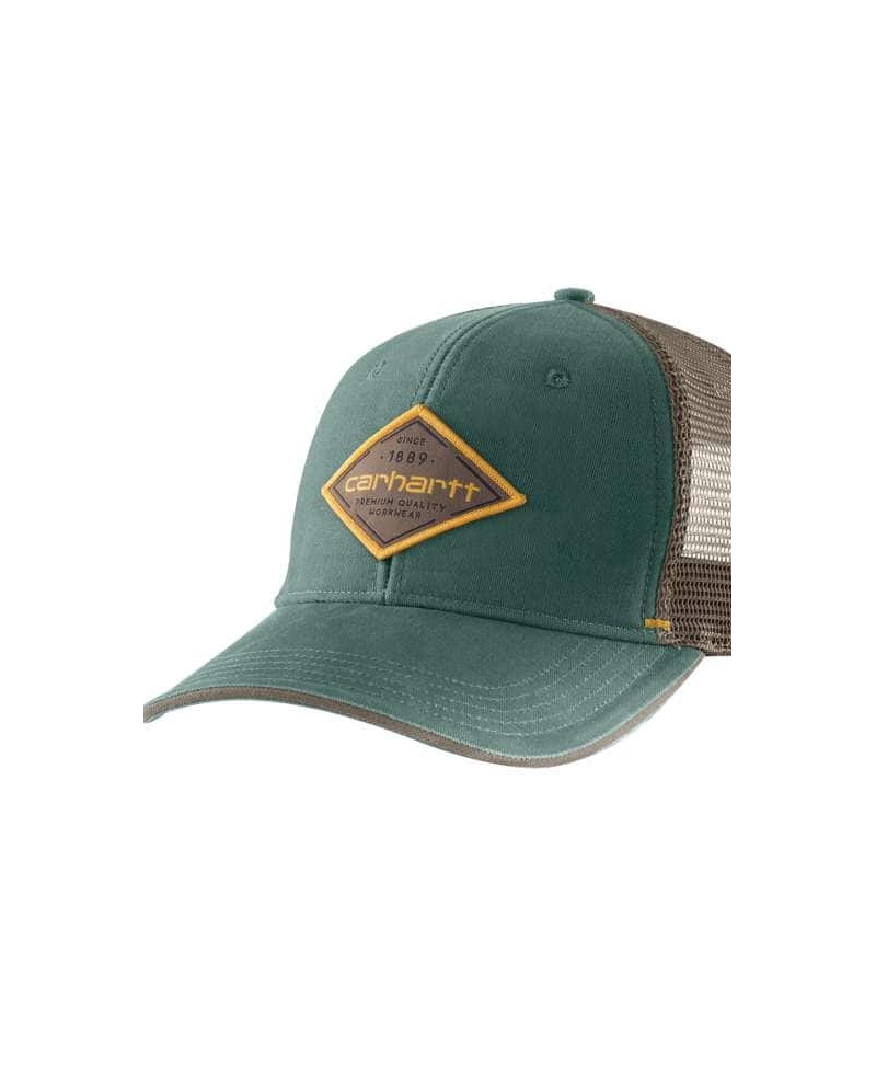 musk green carhartt hat