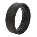 Men's Black Silicone Ring