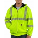 Carhartt® Men's Hi-Vis Zip Thermal Hoodie - Big and Tall