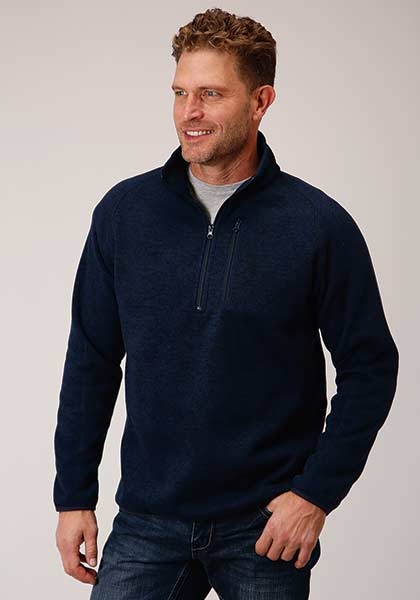 Stetson® Men's 1/4 Zip Sweater - Fort Brands