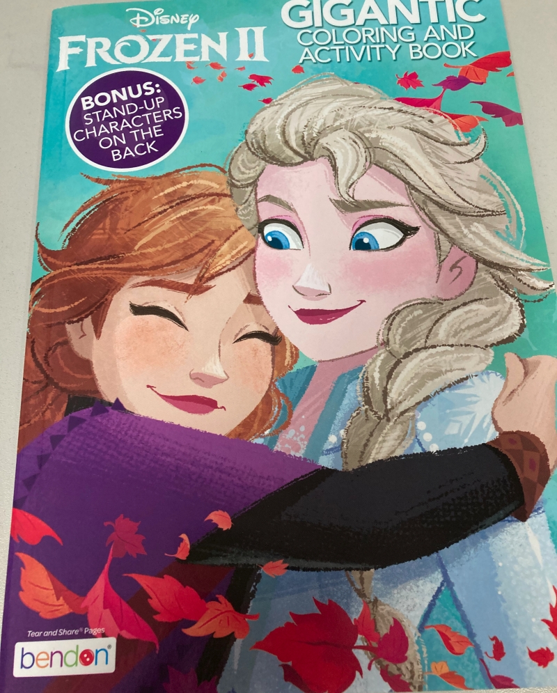 Download Just 1 Time Kids Frozen Ii Gigantic Coloring Book Fort Brands