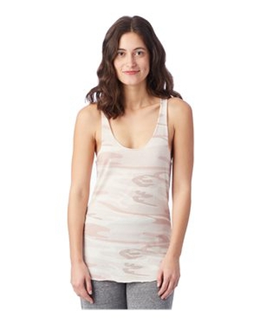 S&S Activewear® Ladies' Racerback Tank Camo Blush - Fort Brands