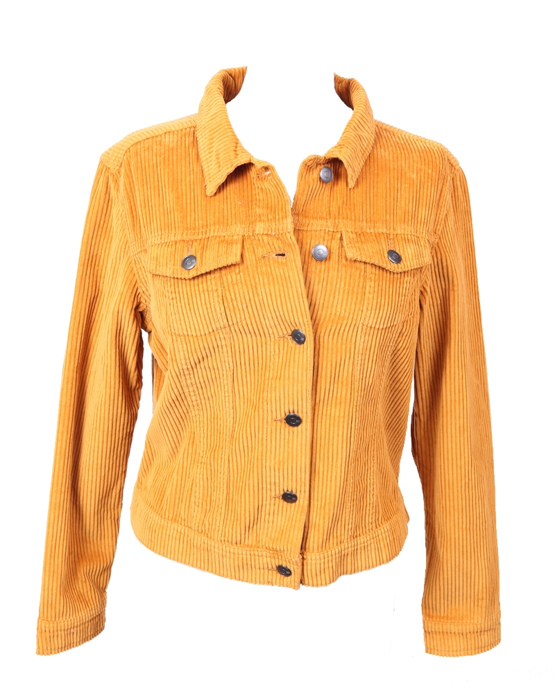 mustard corduroy jacket womens